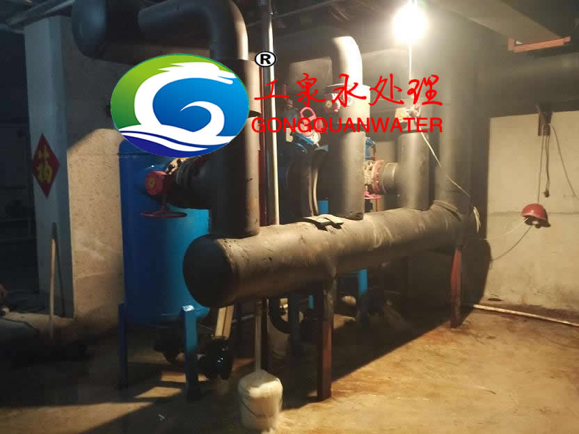 山东曹县某小区中央空调系统用到的大型旋流除砂器